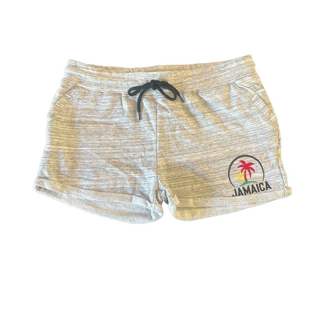 Jamaica Fleece Shorts With Drawstring and Pockets Womens Size Medium NWT